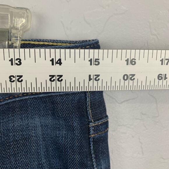 AG Adriano Goldschmidt The Elite Boot Cut Jeans Dark Wash Slight Flare Mid Rise - Picture 6 of 11